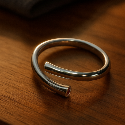 Silver Celestial Grace Ring