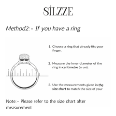 Silver V-Shaped Solitaire (CZ) Diamond Ring for her