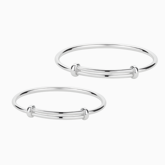 Silver Cute Hand Bracelet for baby