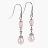 Silver Pearl Premium Hanging Earrings