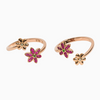 Rose Gold Daisy Toe Ring
