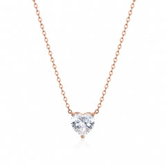 Rose Gold Sweetheart Necklace