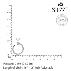 Silver Nail Hook Chain pendant For her