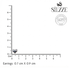 Silver Minimalist LOVED Charm Set