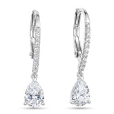 Silver Dewdrop Earrings