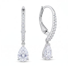 Silver Dewdrop Earrings