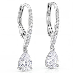 Silver Dewdrop Earrings