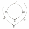 Silver Sparking Tree of life Anklet