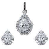 Silver Lumina Pendant Set