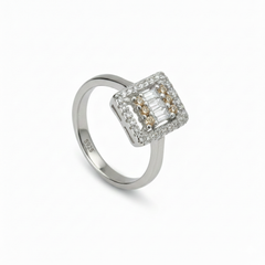 Silver Daisy Intricate Timeless Ring For Her