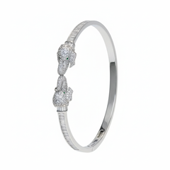 Silver Royal Elephant Bracelet For Her