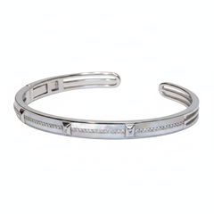 Silver Victory Mother Of Pearl Bracelet For Her