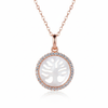 Rose Gold Tree of Life Pendant