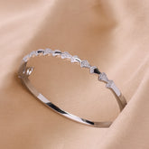 Silver Serpentine Style Bracelet for her