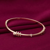 Rose gold Spring locked minimalist bracelet For her
