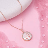 Rose Gold Tree of Life Pendant