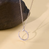Silver Nail Hook Chain pendant For her