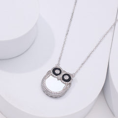 925 Silver Owl Pendant for women