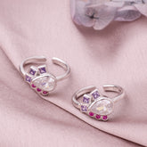 Silver Bloom Sterling Silver Toe Ring