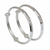 Silver 999 Divine Lord Shiv Baby Bracelet