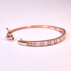 Rose gold Shimmering Diamond Fancy bracelet
