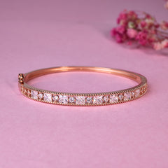 Rose gold Shimmering Diamond Fancy bracelet