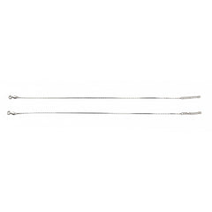 Silver Slender Snake Chain Anklet For Her