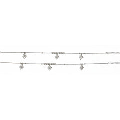 Silver Cute Dolphin wandering Anklet for her