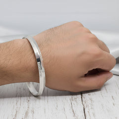 Silver Classic Heritage Men's Bracelet For him