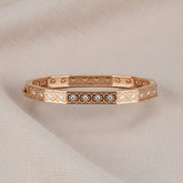 Rose Gold Octa Hand Bracelet For Her