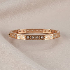 Rose Gold Octa Hand Bracelet For Her