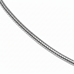 Silver Beaded Snake Chain For Her