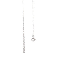 Silver Sparkling Cross Pendant