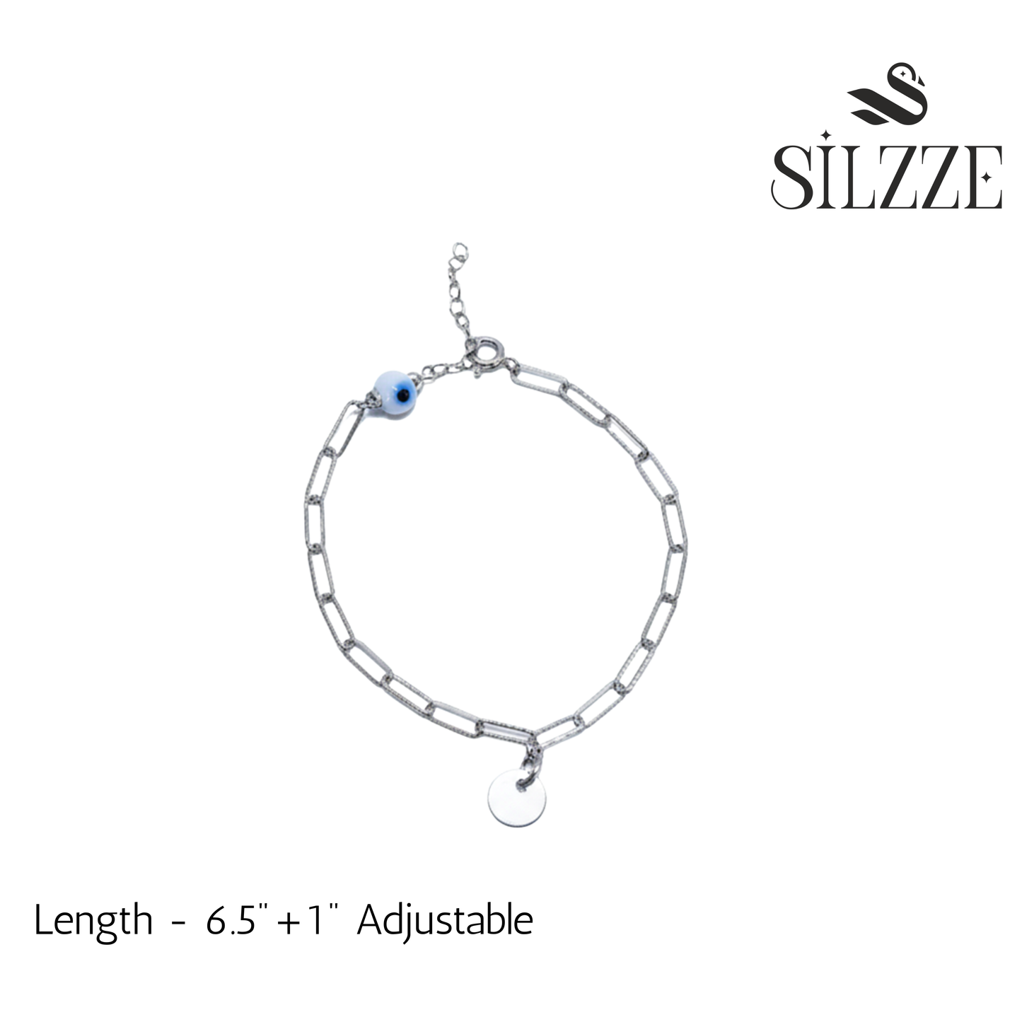 Evil Eye Charm Hand Bracelet