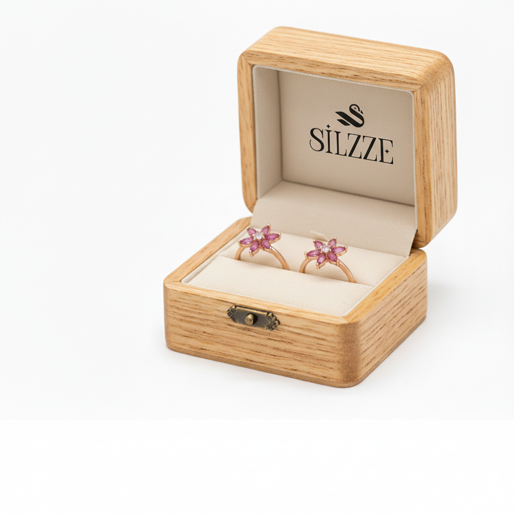 Rose Gold Blooming Flower Toe Ring