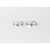 Silver Beach and sun  Aesthetic Toe ring