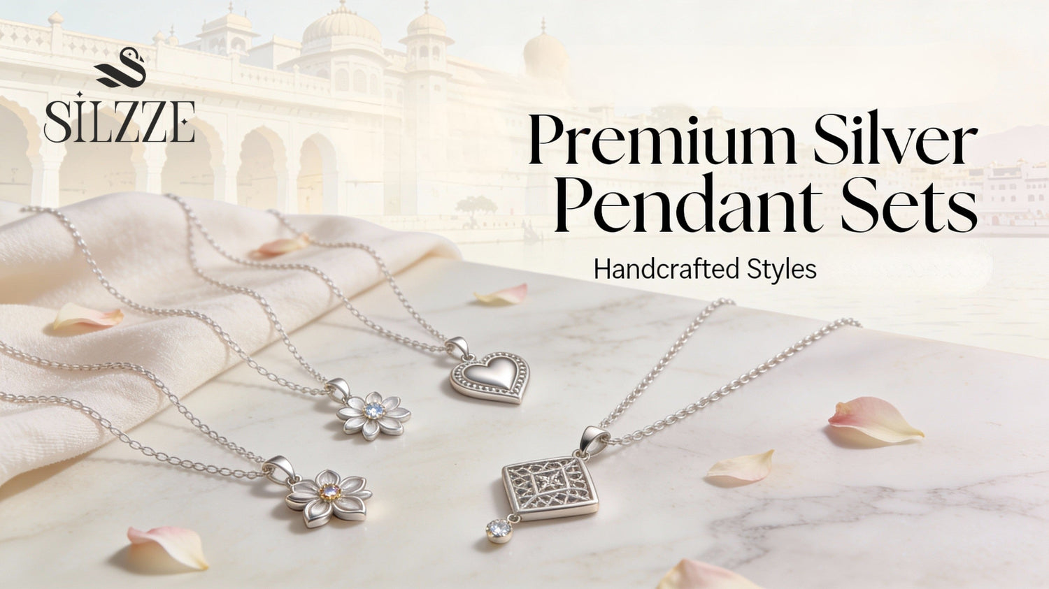 Buy Premium Silver Pendant Sets Online: Elegant Styles for Every Occasion