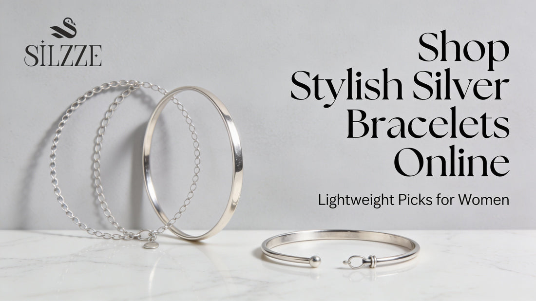 Shop Stylish Silver Bracelets Online Udaipur: Lightweight Picks for Women