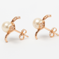 Rose Gold Pearl with Floral Design
