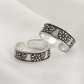 Silver Luxe Sunflower Toe Ring