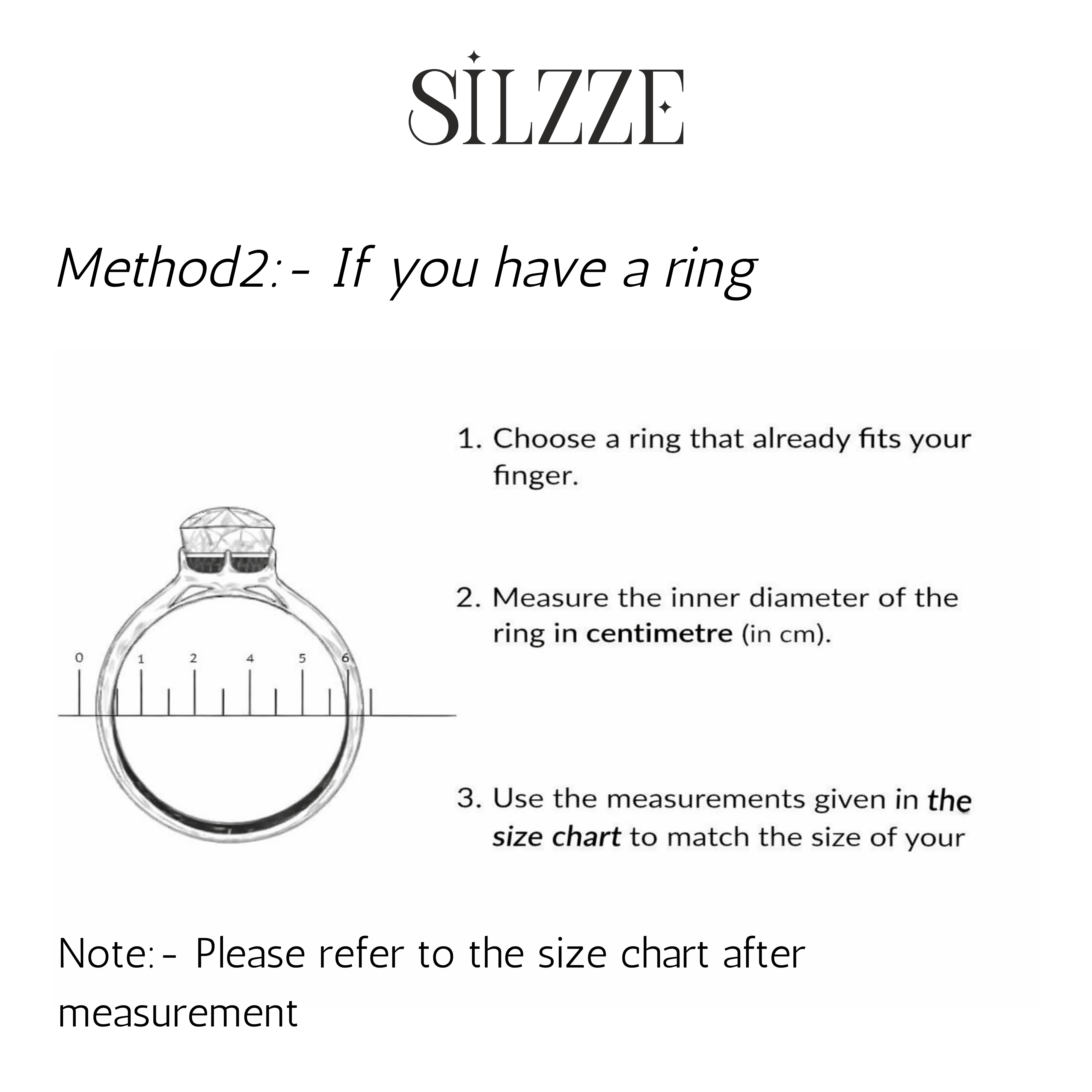 Silver Split Band Ring