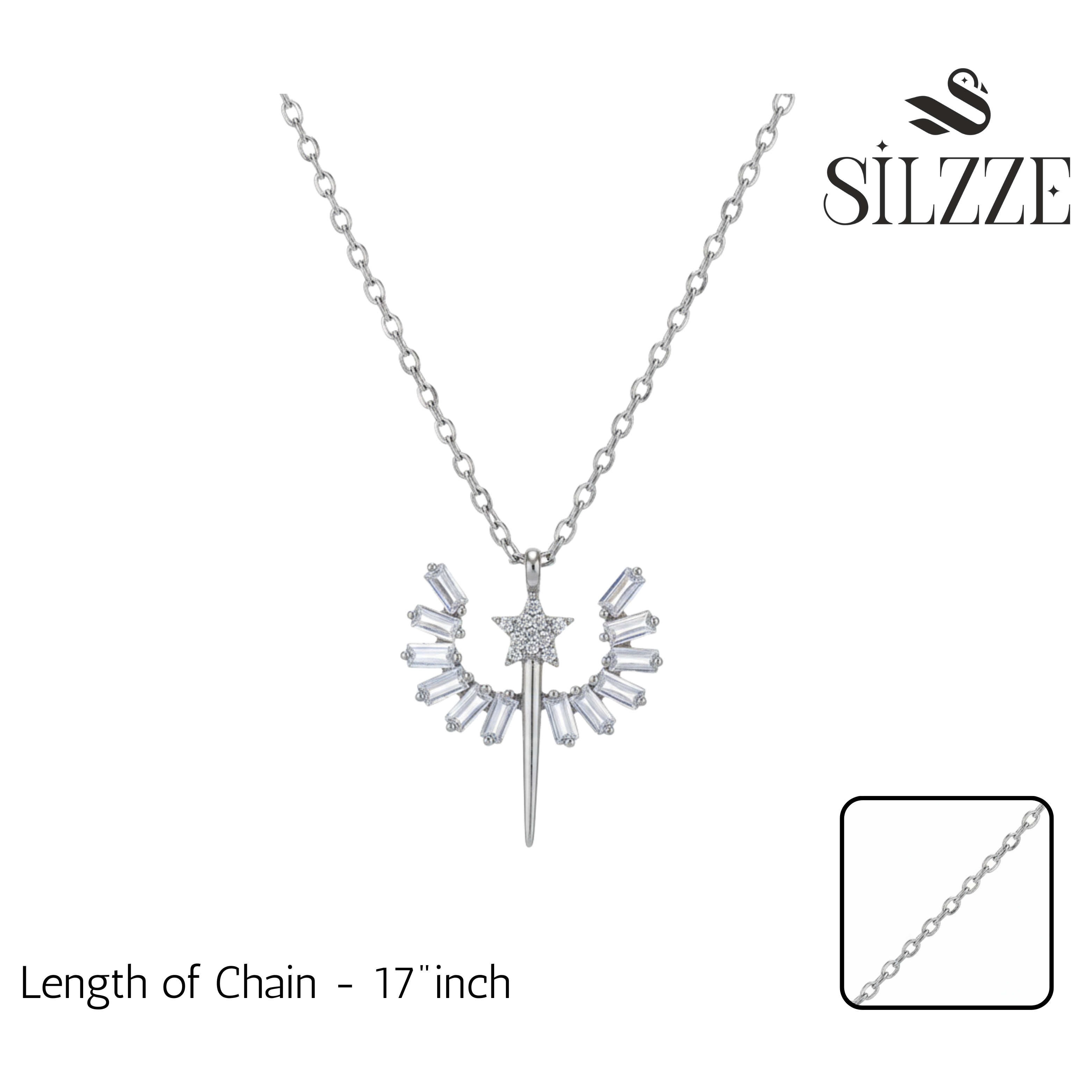 Silver Angel Wing Pendant for Her