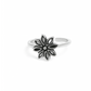 Silver Lotus Beautiful Toe Ring