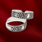 Silver Luxe Sunflower Toe Ring