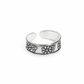 Silver Luxe Sunflower Toe Ring