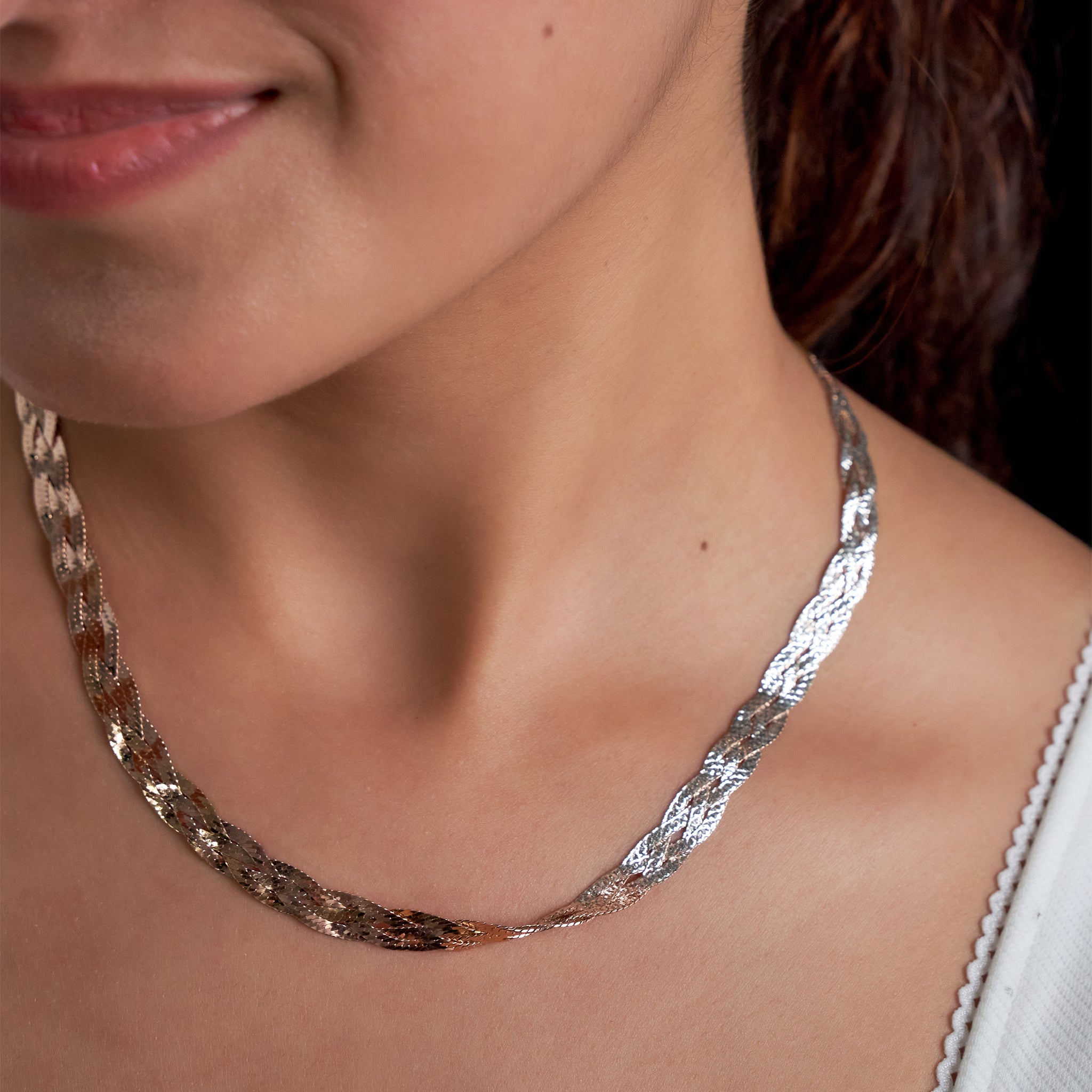 Rose Gold Serene Reversable Chain For Her