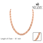 Rose Gold Serene Reversable Chain For Her