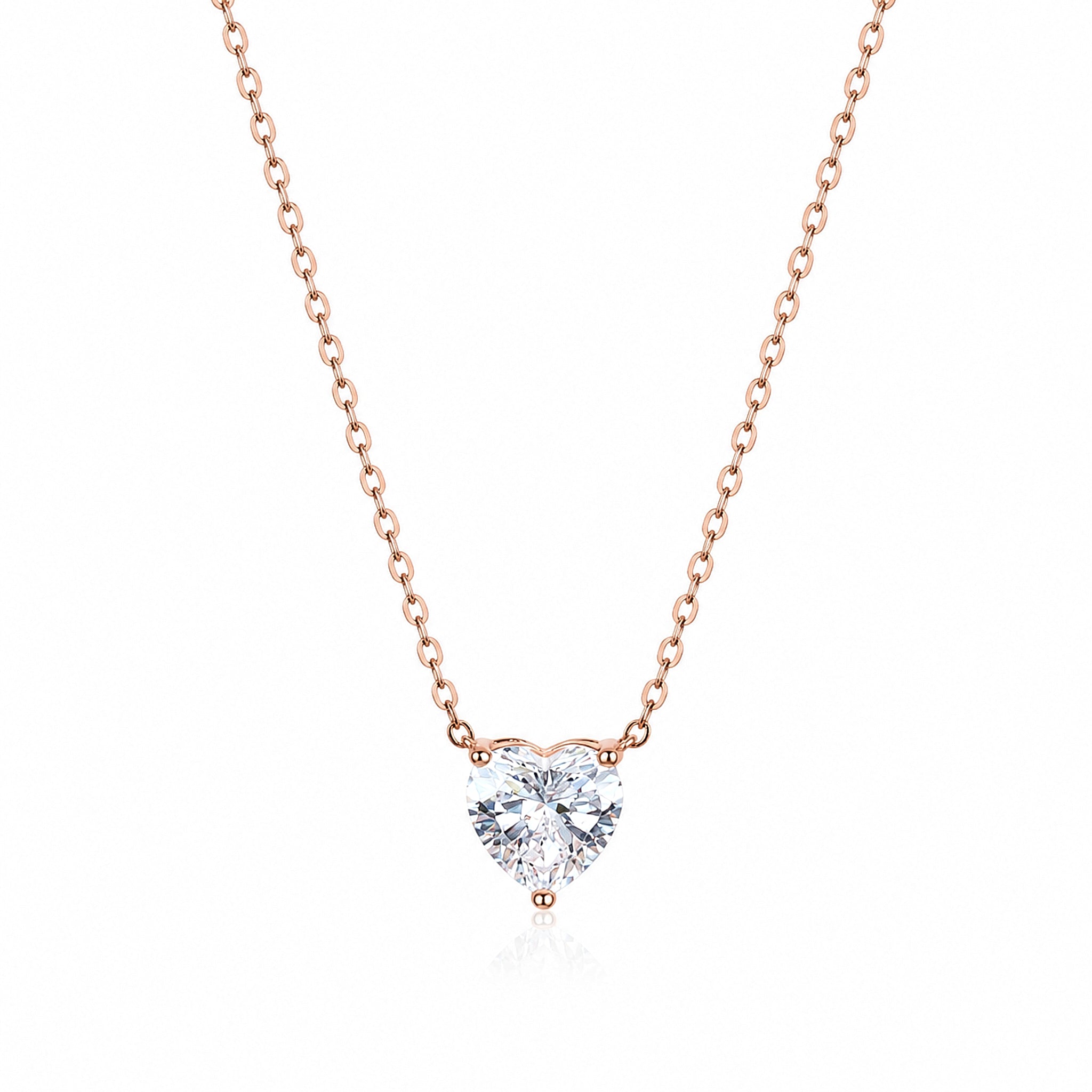 Rose Gold Sweetheart Necklace