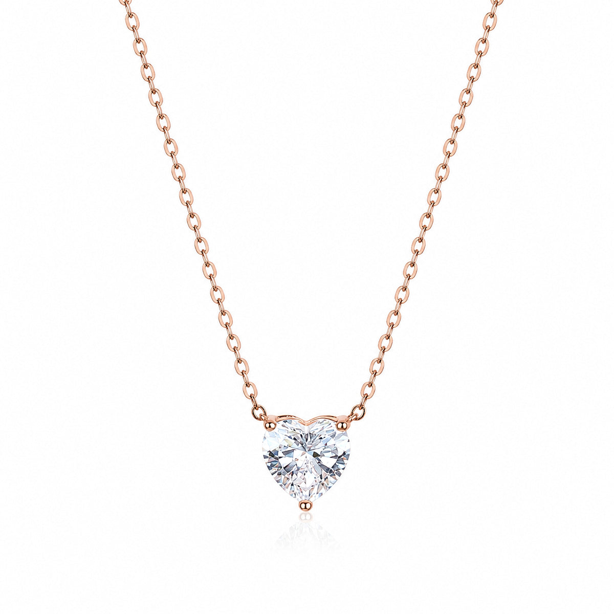 Rose Gold Sweetheart Necklace