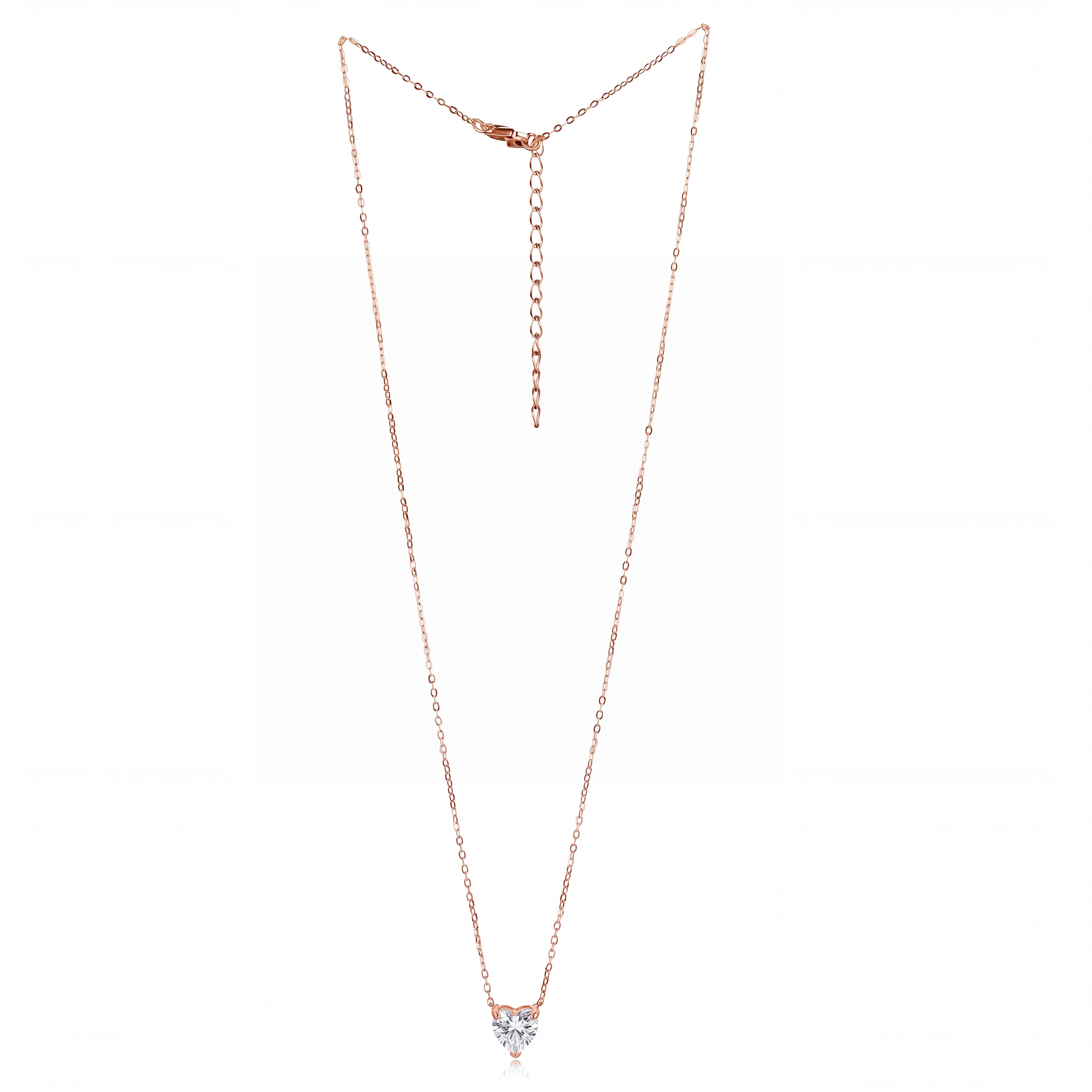 Rose Gold Sweetheart Necklace